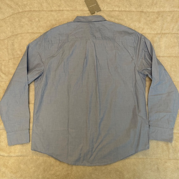 Everlane Relaxed Poplin Shirt - Light Blue - Large - Picture 3 of 3
